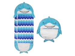 Saco De Dormir Tubarão Azul/135Cm * 50Cm