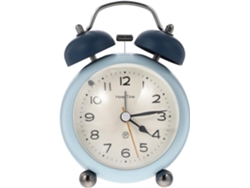 Despertador silencioso Slowmoose de 7,6 cm, azul