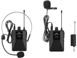 Sistema De Micrófono Con Auriculares De Solapa Y Cinturón