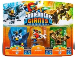Pack de Figuras ACTIVISION Skylanders Giants 3 C (Sonic Boom, Sprocket, Stump Smash)