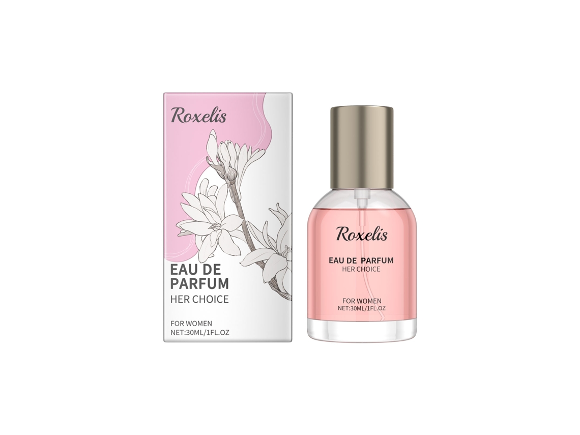 Elegante perfume femenino con nardos.