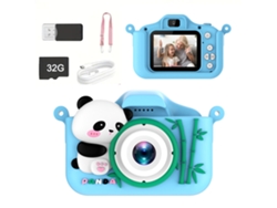 Câmera Infantil, Mini Câmera De Desenho Animado, Câmera Digital (32g-azul) Czhhmart