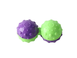 Ats-pelotas De Masaje De Mano Con Textura Espinosa Rotatoria Para Aliviar El Estrés, Para Niños Y Adultos