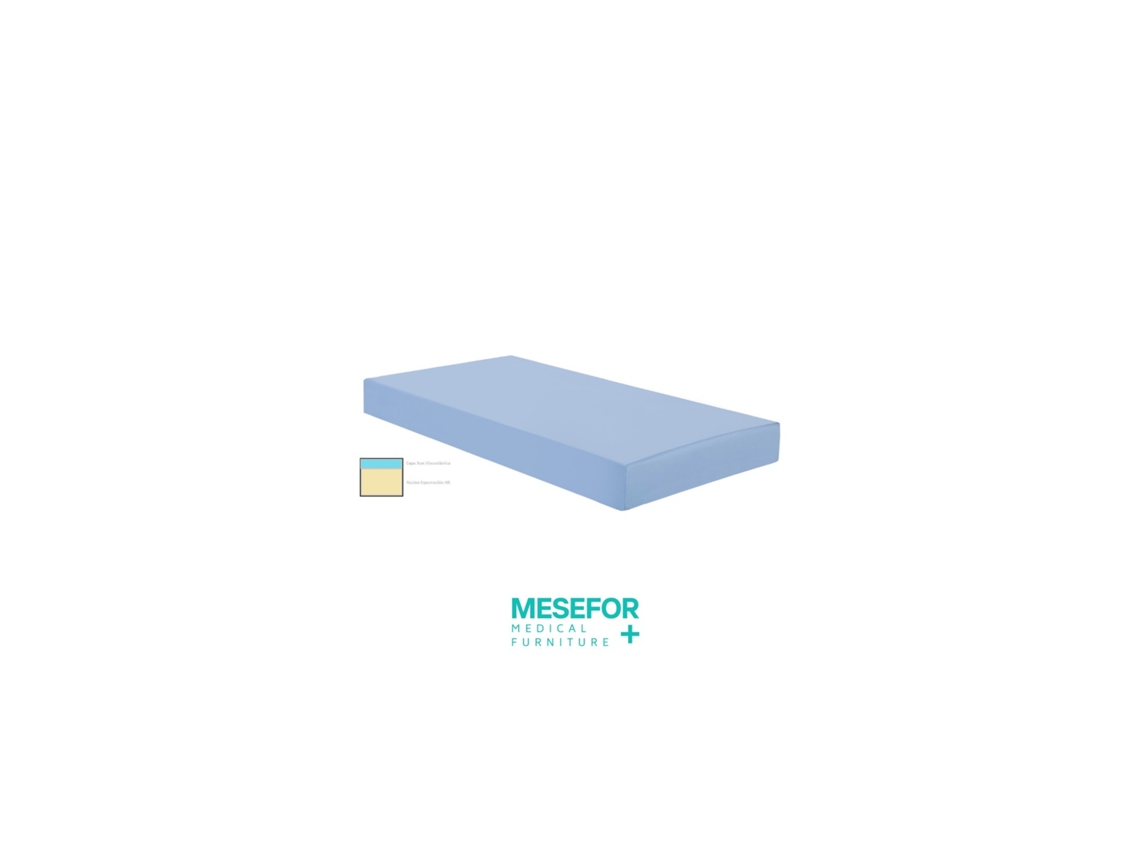 Colchón Geriátrico Visco con Funda Sanitaria Impermeable MESEFOR
