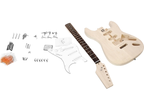 Kit Construcción de Guitarra DIMAVERY DIY ST-20