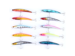 Señuelos De Plástico (anzuelos Afilados Pike Killer) Señuelo Pike Killer 11,5 Cm/11,2 G 10 Piezas Por Venta