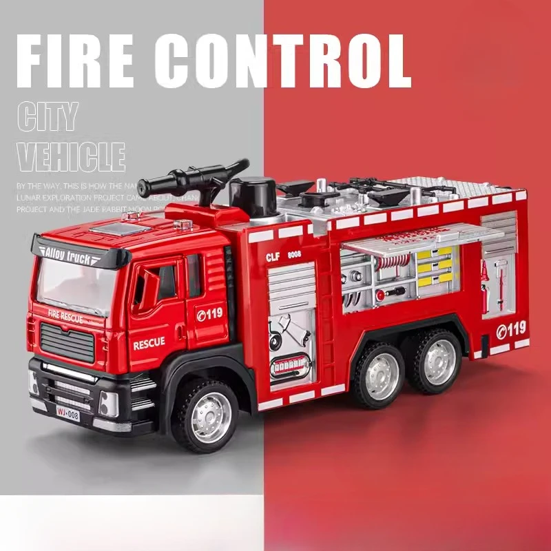 (Camión cisterna) 1/32 - Coche en miniatura - Metal fundido a presión - Puertas que se abren