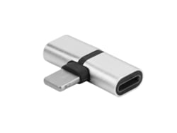 Conversor Head (carga De Llamadas) Adaptador De Auriculares Apple Dual Lightning