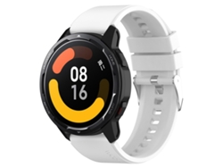 Correa de silicona para Samsung Galaxy Watch 3 con cabeza saliente y hebilla plateada CSYY (22 mm)