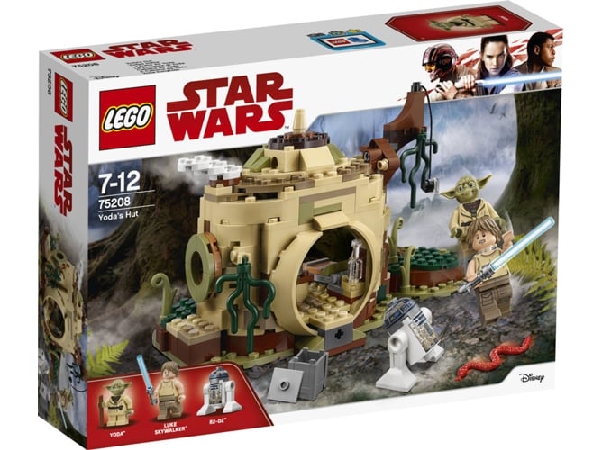LEGO Star Wars: Cabaña de Yoda - 75208 (Edad Mínima: 7 - 229 Piezas)