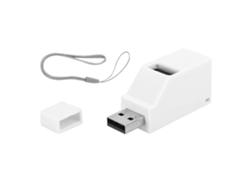 Conector Usb 2.0 3 En 1 Hub Splitter Mini Extensor De Abs Plug And Play Accesorios De Ordenador Blanco