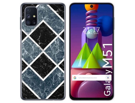 Carcasa Samsung Galaxy M51 TUMUNDOSMARTPHONE Dibujos Multicolor
