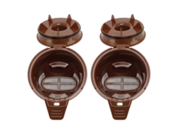 2 Cestas Para Preparar Café Compatibles Con Las Máquinas Flexbrew 49974, 49975, 49976, 49979 Y Otros Modelos.