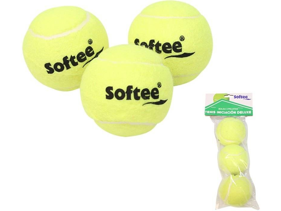 Bola de Tenis SOFTEE Training (Amarillo - 3 Bolas)