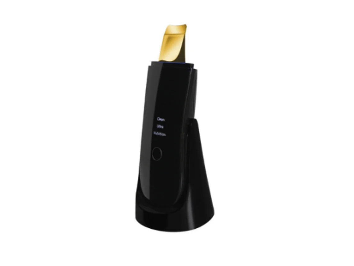 Masajeador facial, removedor de puntos negros, exfoliante facial, espátula extractora de puntos negros para limpieza facial profunda, Bestvite Black