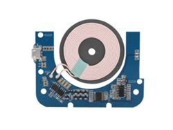 Módulo De Carregamento Sem Fio Qi 5w 5v 1a Placa Pcb Com Proteção Contra Sobrecorrente E Detecção De Objetos Estranhos
