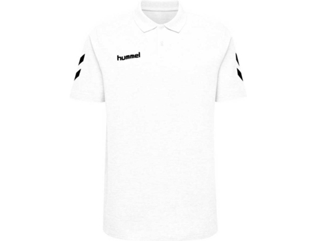 Polo de Hombre para Fútbol HUMMEL Go Algodón Blanco (8)