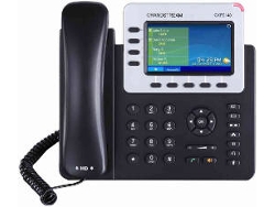 Teléfono IP GRANDSTREAM GXP-2140 Con Cable Negro