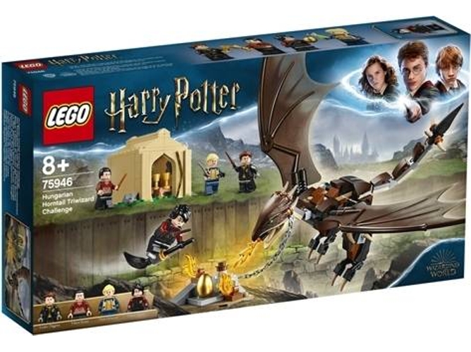 LEGO Harry Potter: Reto de los tres dragones húngaros - 75946 (Edad Mínima: 8 - 265 Piezas)