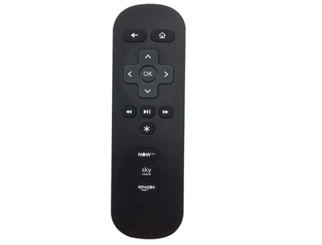 Reemplazo del control remoto NOW TV para todos los controles remotos NOW TV BOX, no se necesita configuración, (no para Now TV Stick) (negro) BISBI...
