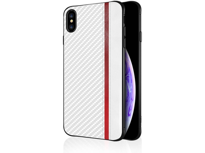 Funda iPhone X, XS WISETONY Jinuoshuma-19 Blanco
