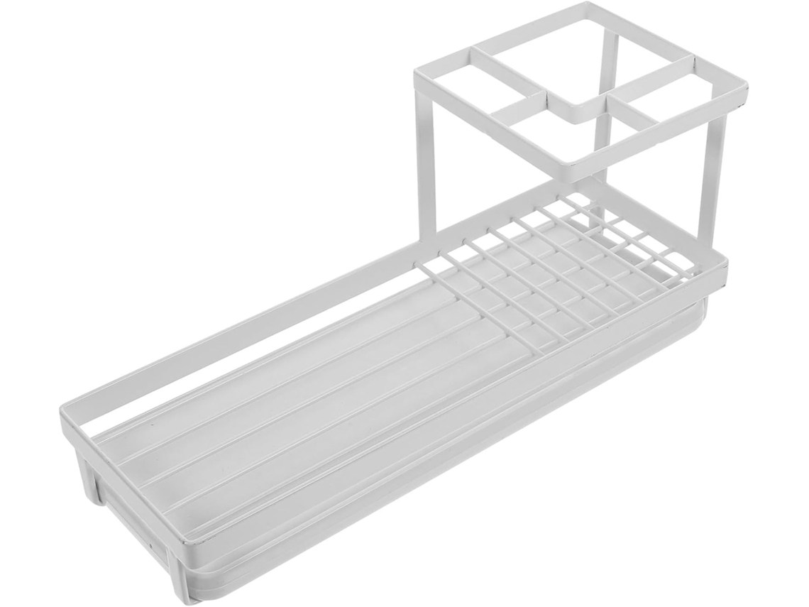 Soporte Para Cepillos De Dientes De Acero Al Carbono Blanco,