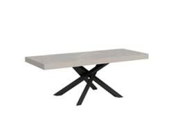 Mesa extensible 160/264x90 cm Volantis Premium Cashmere Patas Antracita Itamoby
