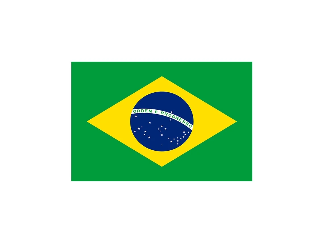 Bandera (brasileña), Bandera Nacional, Bandera De Apoyo Para Partidos De Fútbol, 3*5 Pies