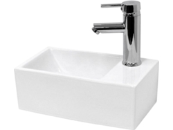 Lavabo ECD (Blanco - Cerámica - 350x205x125 mm)