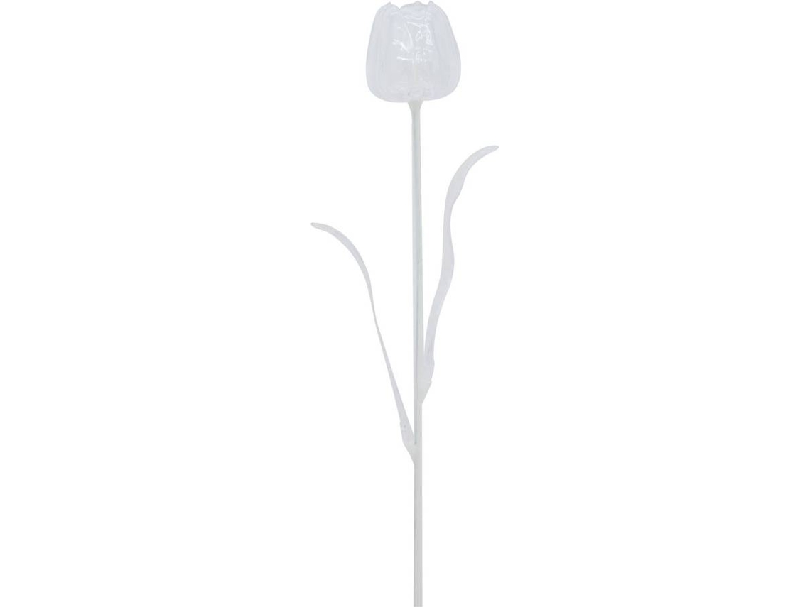 Planta Artificial EUROPALMS Crystal Tulip (Blanco - 61 cm)
