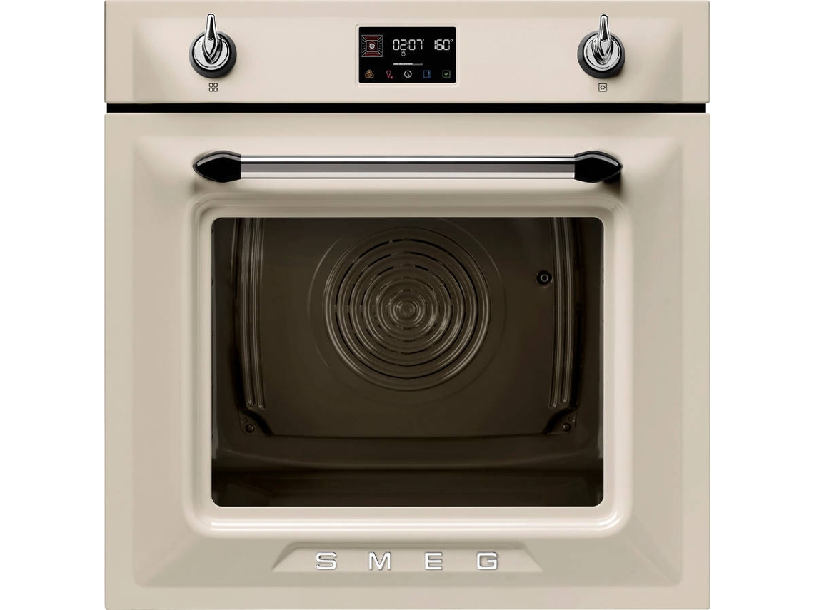 Horno SMEG SOP6902S2PP (68 L - 59.7 cm - Pirolítico - Crema)