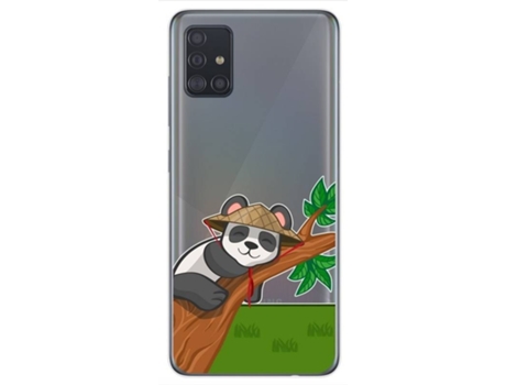 Carcasa Samsung Galaxy A51 TUMUNDOSMARTPHONE Dibujos Transparente Multicolor