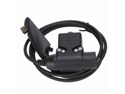 U94 Ptt (manos Libres) Walkie Talkie Con Función Pulsar Para Hablar Y Clip Para Motorola Gp338 Gp328 Gp340 Gp380