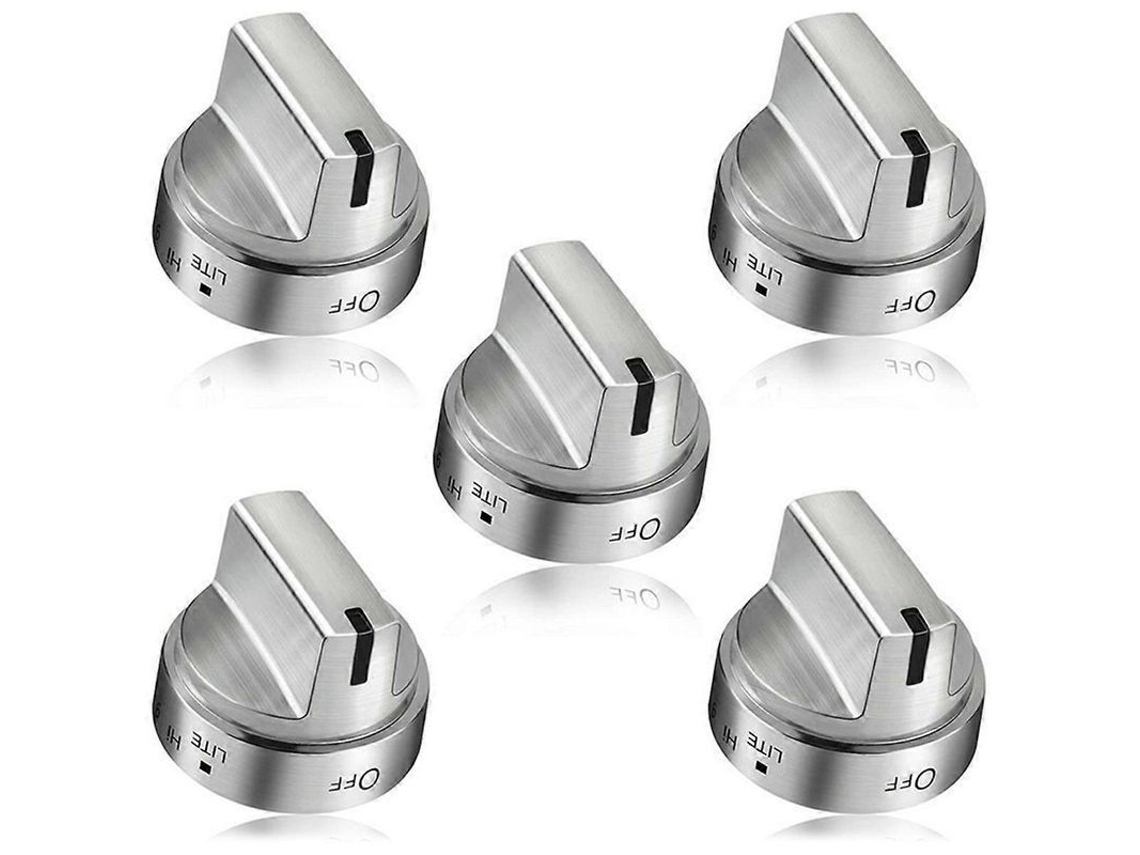 5 Piezas Wb03x24818 Tapa Superior De Acero Inoxidable Para Estufa Ap5989029 Ps11729081 Accesorios Para Estufa Plateados