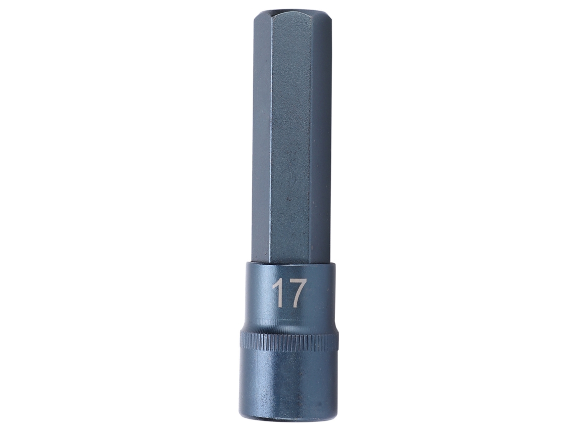 Llave De Impacto Hexagonal S2, Acero Aleado Antioxidante, Herramienta Neumática Y Eléctrica, Ferretería Industrial, 17 Mm