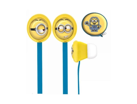 G-HP008DES: AURICULARES CON CABLE MICROFONO ESTÉREO MINIONS LEXIBOOK