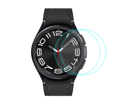 Samsung Galaxy Watch6 Classic 43 mm 2 piezas ENKAY 0,2 mm 9H Protector de pantalla de vidrio templado Película para reloj