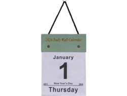 Calendario Diario 2026 | Planificador De Pared 2026