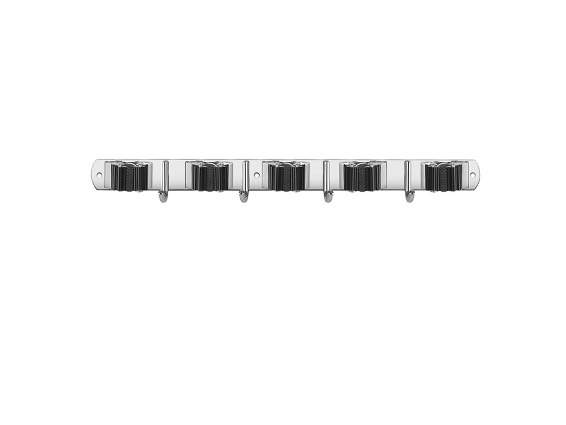 RNEMITERY Ahorra espacio y mejora la organización en cocina, baño, garaje y jardín: ideal para guardar trapeadores, escobas y herramientas de jardinería. Soport