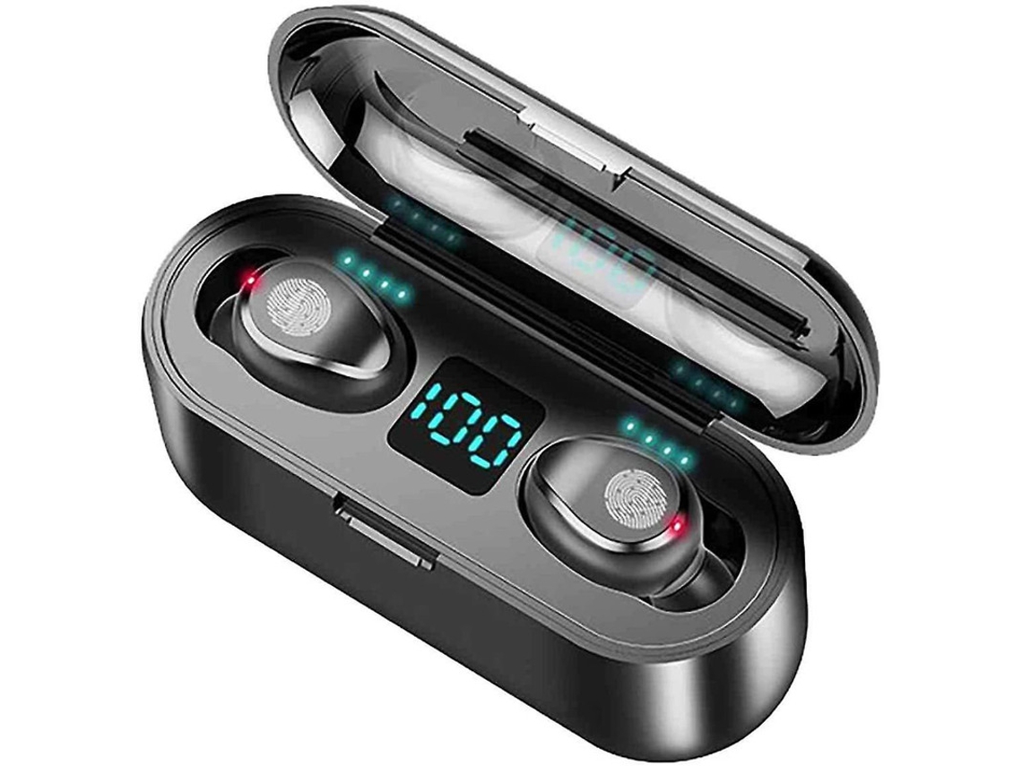 Auriculares Deportivos Inalámbricos Bluetooth 5.0 F9 Tws(negro)