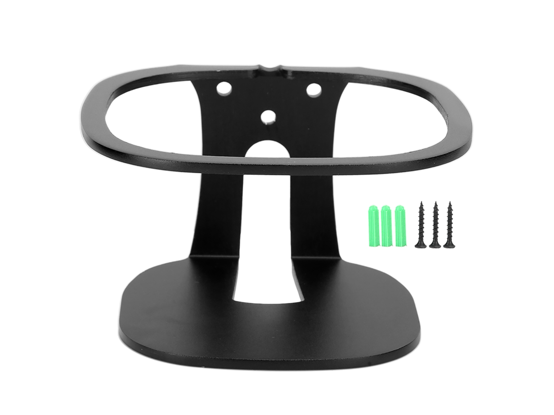 Soporte de pared para altavoz (soporte metálico, soporte para cable)