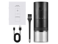 Molinillo De Café Eléctrico Portátil Con 38 Niveles De Molienda, Resorte Cerámico Cónico Y Batería Recargable.