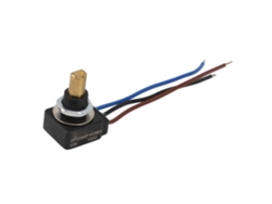 Potenciómetro rotativo lineal de 10 kΩ con cable, conector de cobre de 3 pines, IP65.