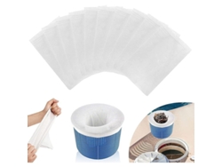 2026-10 Calcetines Para Skimmer De Piscina, Trapan Polen, Hojas, Cabello, Protegen El Sistema De Filtración