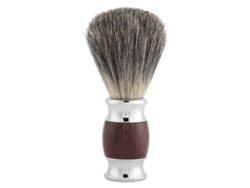 Pincel De Afeitar Portátil Para Barba Y Bigote Con Pelo Sintético Suave, Uso En Barberías, Color De Madera