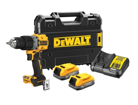 DEWALT DCD805E2T-QW Taladro Percutor compacto sin escobillas XR 18V POWERSTACK