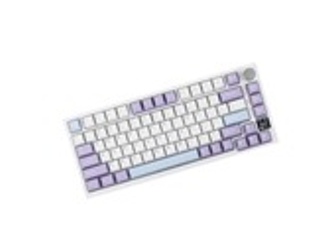 Teclado mecánico inalámbrico Bluetooth AK820pro con tres modos, personalizable, conexión en caliente de 75 teclas