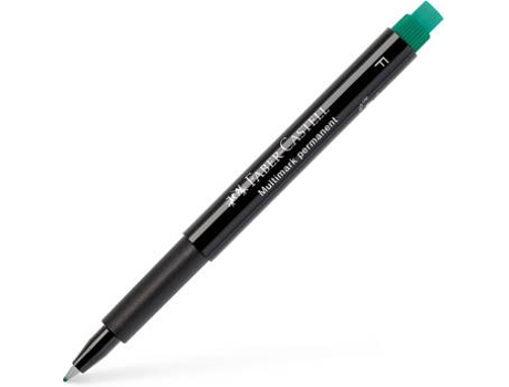 Marcador FABER-CASTELL Fino (Verde - 0.7 mm)