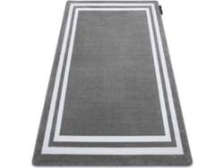 Alfombra DYWANY LUSZCZOW Hampton (Gris - 200 x 290 cm - Polipropileno)