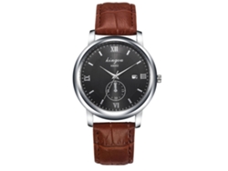 Reloj De Pulsera Analógico De Quartzo De Aleación Para Hombres K6002-b Café